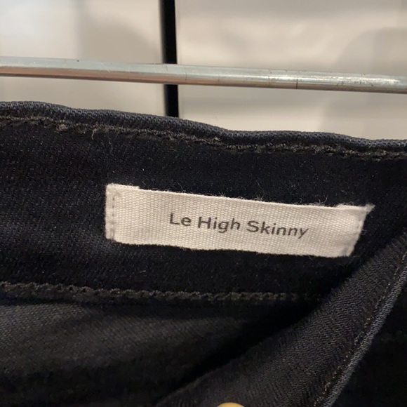 Frame Le High skinny black jeans. Size 28 - Picture 6 of 6